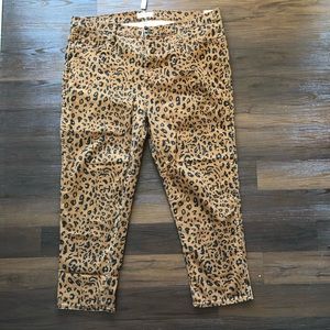 Madewell Stovepipe Jeans in Leopard